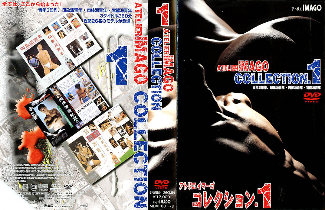 Atelier Imago Collection. 1 Disc 2 / Коллекция 1 Диск 2 [MDVI001] (Mannhouse, Imago) [cen] [2004 г., Asian, Twinks, Anal/Oral Sex, Blowjob, Handjob, Solo, Masturbation, Cumshot, DVDRip]