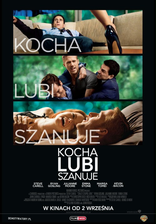  Kocha, lubi, szanuje / Crazy, Stupid, Love. (2011) PL.720p.BDRip.XviD.AC3-ELiTE / Lektor PL 